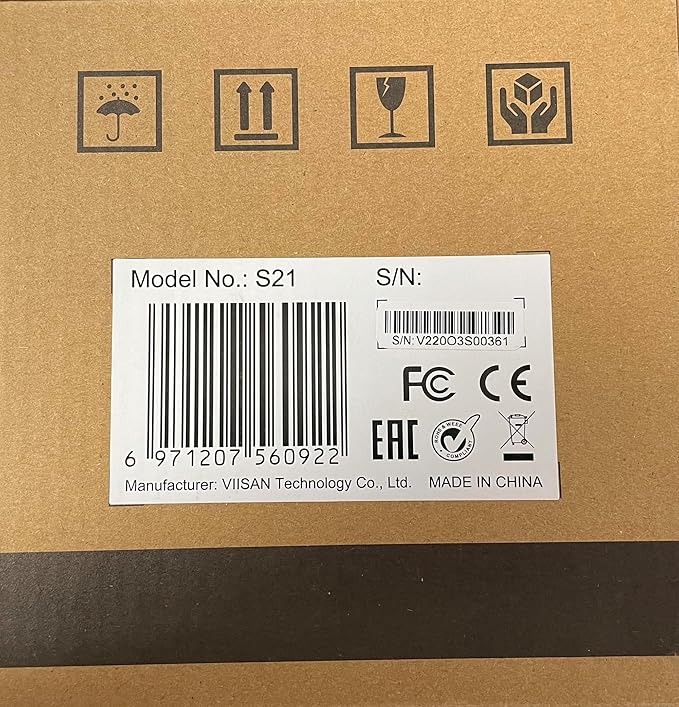 VIISAN S21 A2 Skaner napowietrzny, 23 MP i 600 dpi, automatyczna korekta strony, OCR w ponad 130 językach, światło LED, idealny do archiwizacji, szkoły i biura - obrazek 4