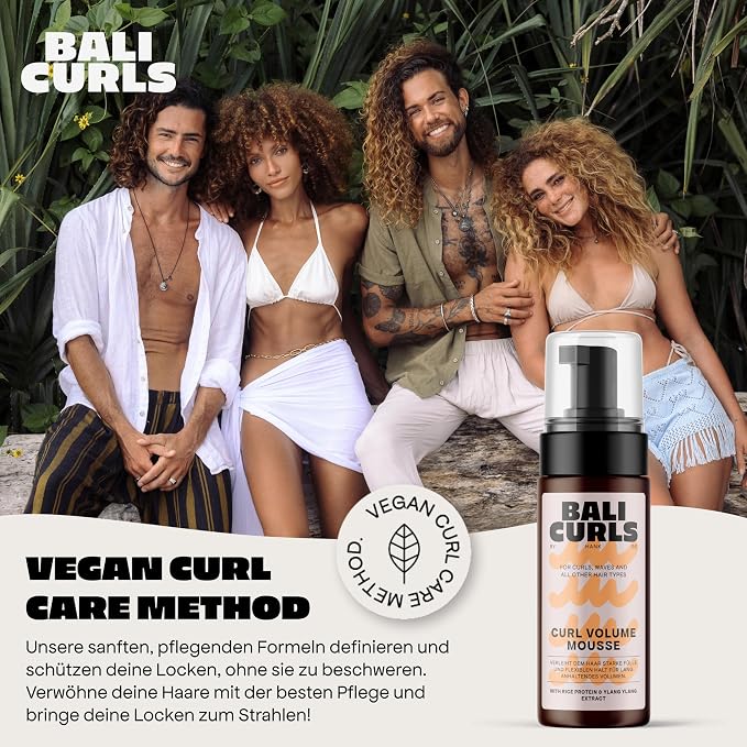 Bali Curls Curl Volume Foam lekka pianka do stylizacji loków - obrazek 2