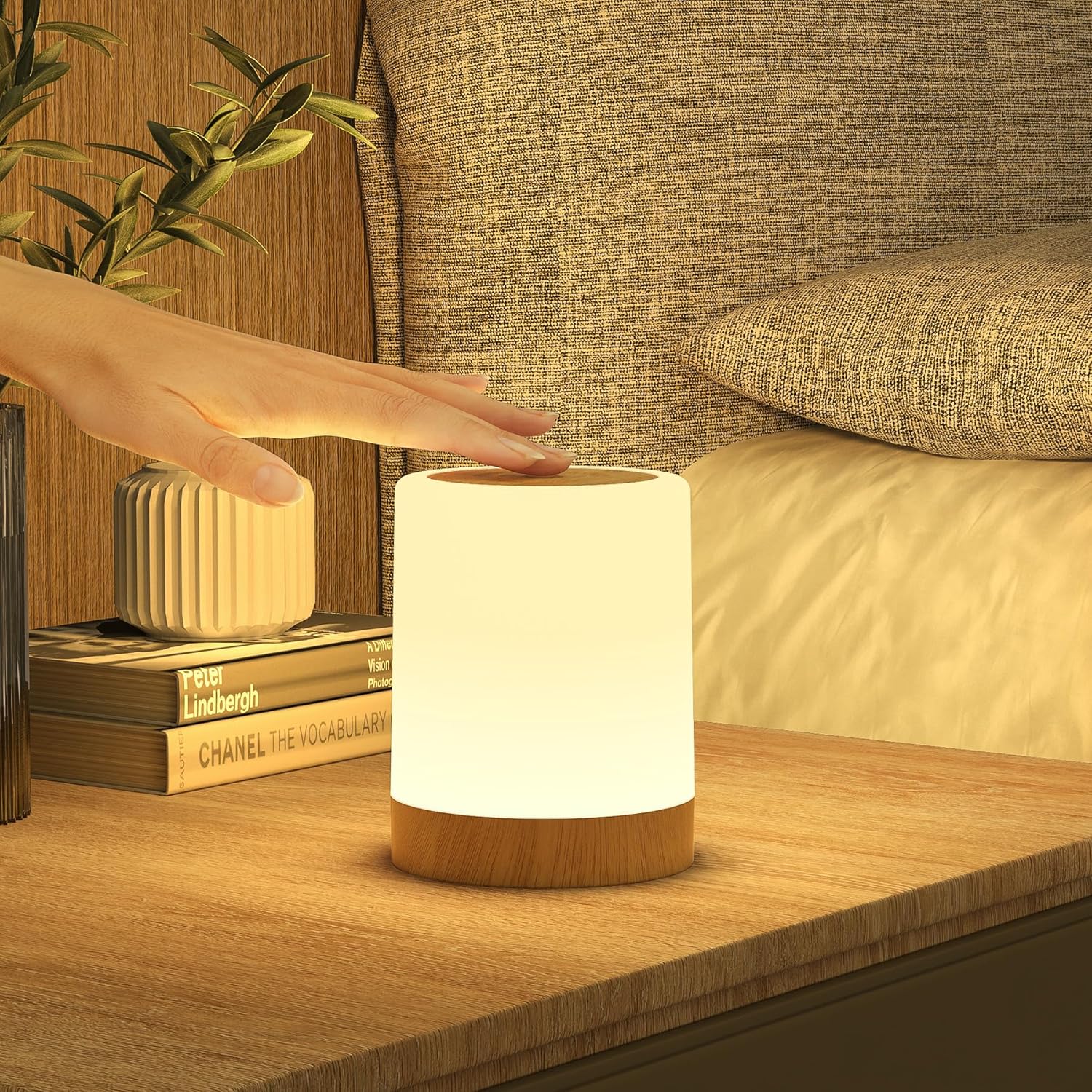 Bonsery Lampka nocna LED dotykowa - obrazek 2