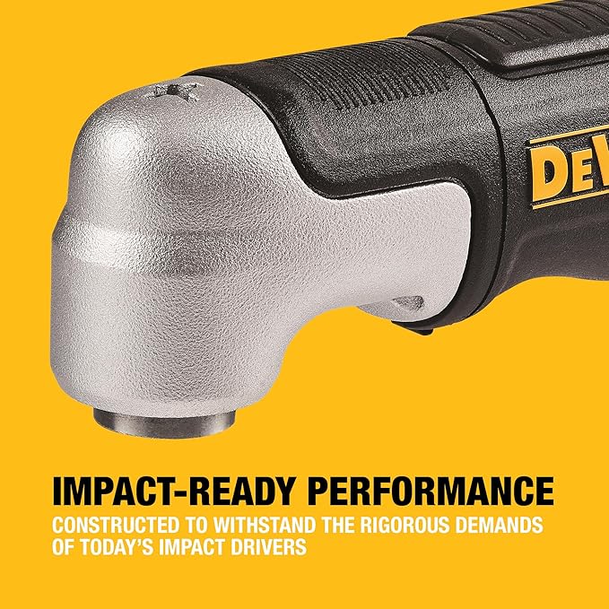 DeWalt DT20500-QZ Wiertarka Adapterem Kątowym140 mm 6,35 mm 1/4" - obrazek 4
