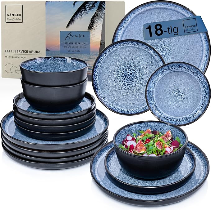 SÄNGER Aruba Value Collection 18-częściowy serwis obiadowy