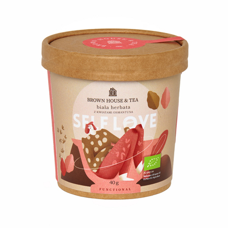 Brown House & Tea - herbata biała sypana Self Love 40 g