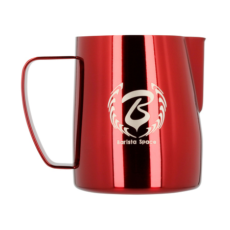 Barista Space Milk Jug Red 350ml