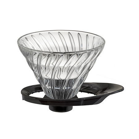 Hario szklany Drip V60-02 - Czarny