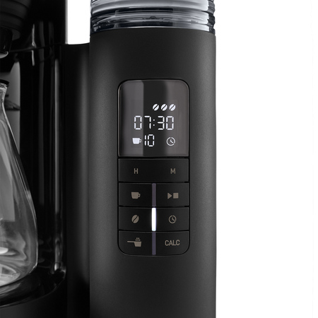 Melitta - AromaFresh II Czarny Mat - Ekspres przelewowy z wbudowanym młynkiem - obrazek 3
