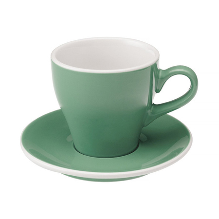 Loveramics Tulip - Filiżanka i spodek Cafe Latte 280 ml - Mint