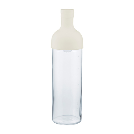 Hario butelka z filtrem Cold Brew Tea 750ml - biała