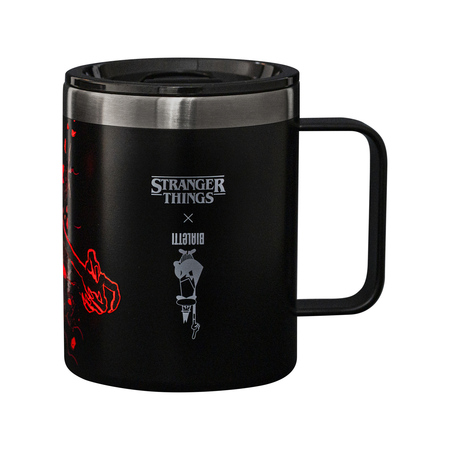 Bialetti - Kubek termiczny z uchwytem Stranger Things 420ml - świecący w ciemności - obrazek 4