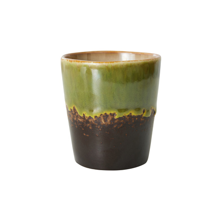 HKliving - Kubek ceramiczny 70s Algae 230ml