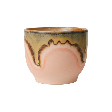 HKliving - Kubek ceramiczny Cafe 70s Blossom 250ml