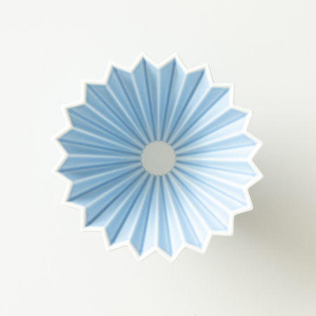 ORIGAMI - Dripper M Matowy niebieski - obrazek 5