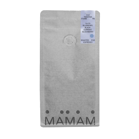 MAMAM - kawa ziarnista Tanzania Itumbi PB Washed Espresso 250 g