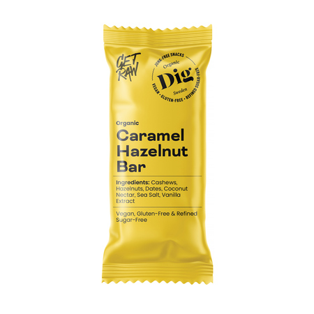 DIG - Baton Caramel Hazelnut Bar EKO 42 g