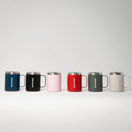 AeroPress - Travel Coffee Mug - Kubek termiczny zielony - obrazek 2