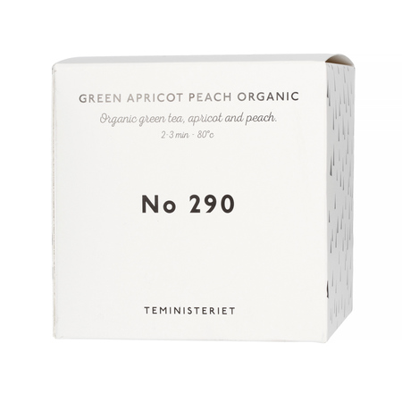 Teministeriet - herbata zielona sypana 290 Green Apricot Peach EKO 100 g