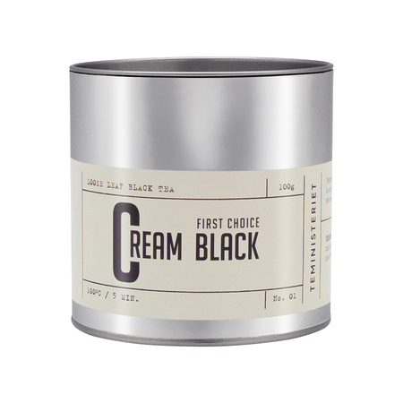 Teministeriet - herbata czarna sypana First Choice Cream Black No. 1 100 g