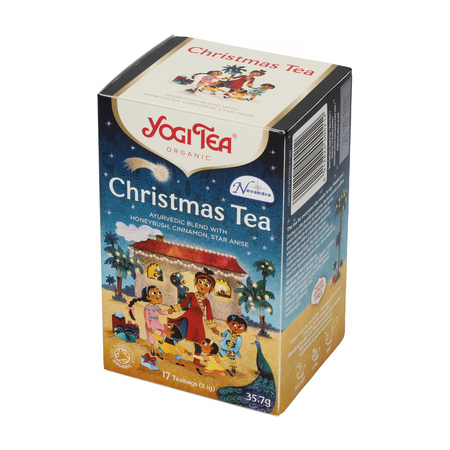 Yogi Tea - herbata ziołowa Christmas Tea EKO 17 saszetek - obrazek 3