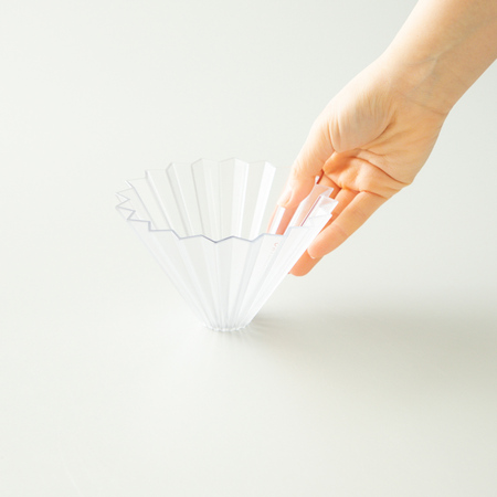 ORIGAMI - Dripper Air M Przezroczysty - obrazek 2