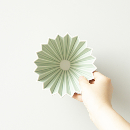 ORIGAMI - Dripper S Matowy zielony - obrazek 3
