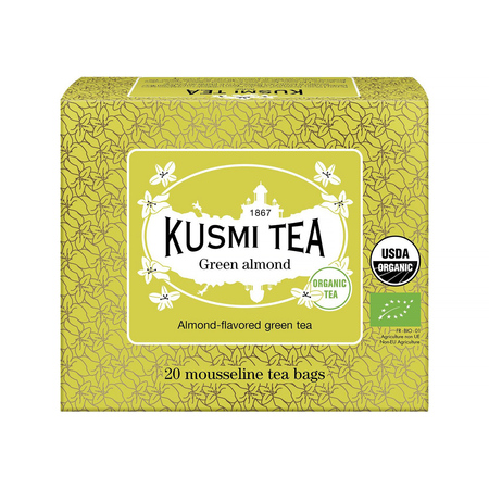 Kusmi Tea - herbata zielona Green Almond EKO 20 saszetek