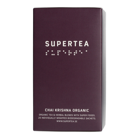 Teministeriet - herbata czarna Supertea Chai Krishna EKO 20 saszetek