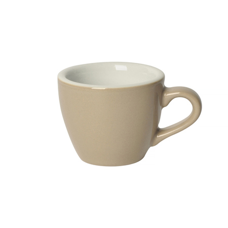 Loveramics Egg - Filiżanka i spodek Espresso 80 ml - Taupe - obrazek 2
