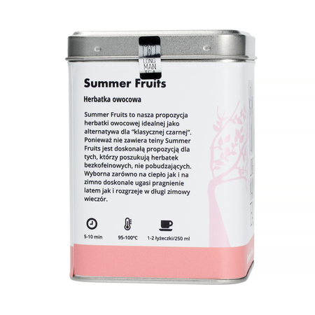 Long Man Tea - herbata owocowa sypana Fruits of the Summer puszka 120 g - obrazek 3