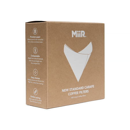 Miir - Filtry do zaparzacza New Standard Carafe 100 sztuk - obrazek 3