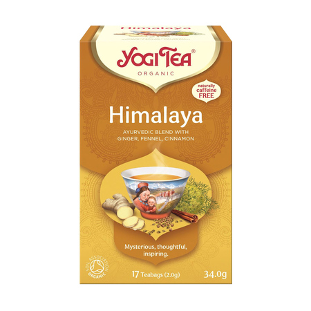 Yogi Tea - herbata ziołowa Himalaya EKO 17 saszetek