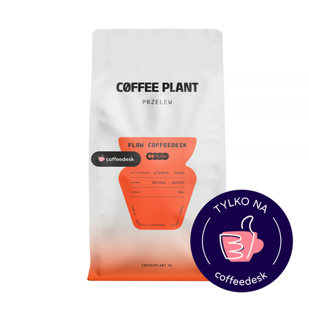 COFFEE PLANT - kawa ziarnista FLOW Coffeedesk Filter 800 g