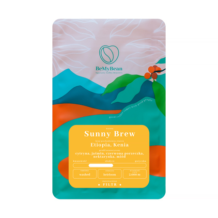 BeMyBean - kawa ziarnista Sunny Brew Filter 250 g