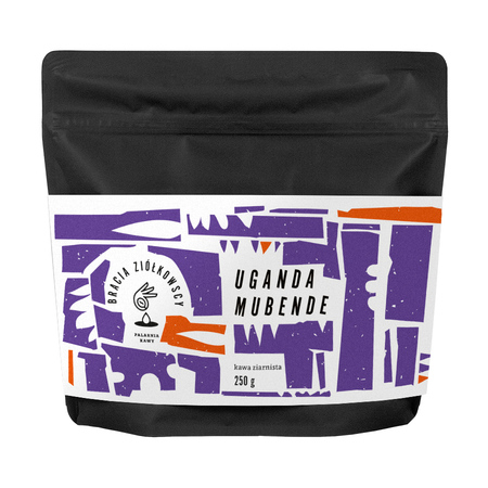 Bracia Ziółkowscy - kawa ziarnista Uganda Mubende Canephora Washed Filter 250 g