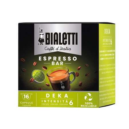 Bialetti - kawa w kapsułkach Deka - 16 Kapsułek