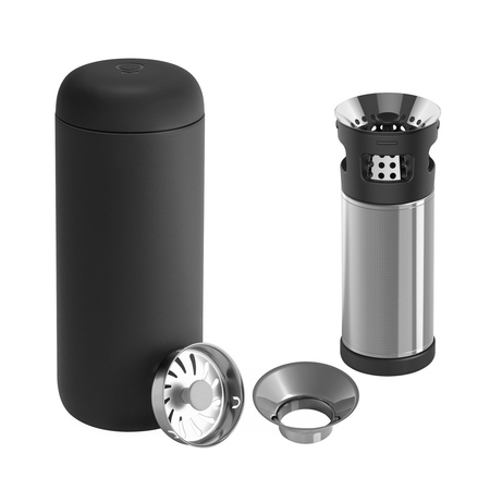 Fellow - Carter Infuser Set - Kubek Carter Move Mug Czarny 473 ml + Zaparzacz Carter Infuser