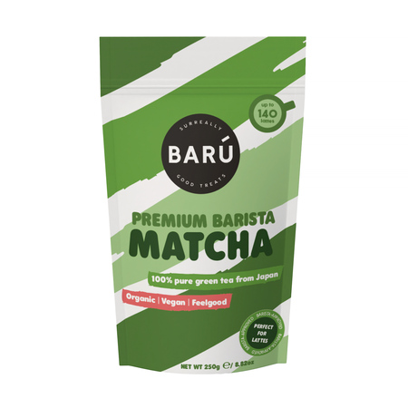 BARÚ - herbata Matcha Premium Barista EKO 250 g