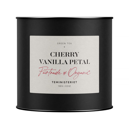 Teministeriet - herbata zielona sypana Fairtrade Collection Cherry Vanilla Petal EKO 100 g