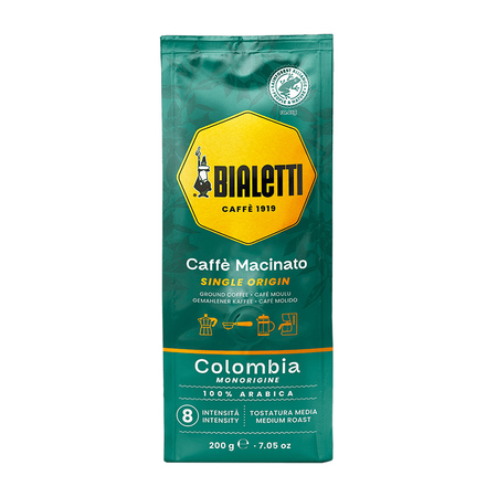 Bialetti - kawa mielona Kolumbia 200 g