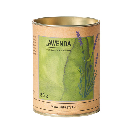Dworzysk - herbata ziołowa sypana Lawenda 35 g