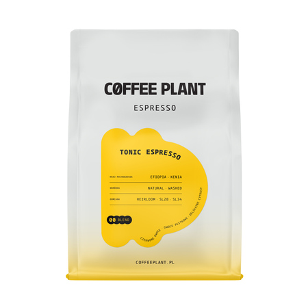 COFFEE PLANT - kawa ziarnista Tonic Espresso Blend Espresso 250 g