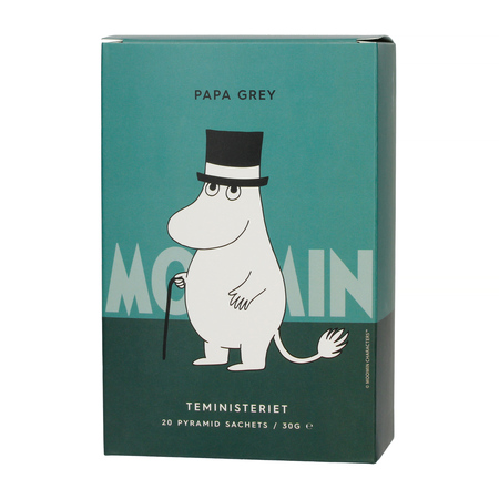 Teministeriet - herbata czarna Moomin Papa Grey 20 saszetek