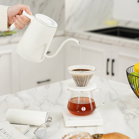 Timemore - Fish Smart Electric Pour Over Kettle - Czajnik Biały 600ml - obrazek 7