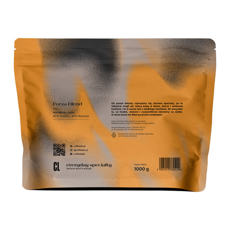 COFFEELAB - kawa ziarnista Forza Blend Espresso 1 kg - obrazek 2
