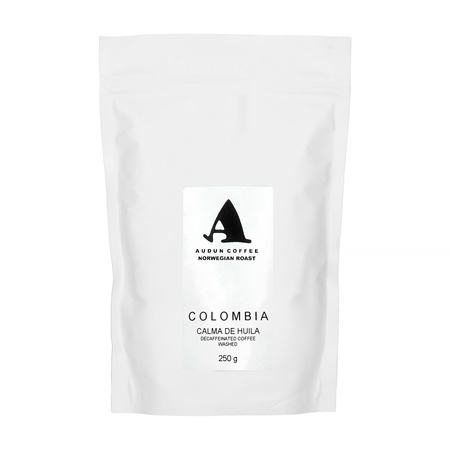 Audun Coffee - kawa ziarnista bezkofeinowa Kolumbia Calma de Huila Filter 250 g