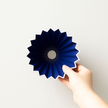 ORIGAMI - Dripper M Matowy granatowy - obrazek 5