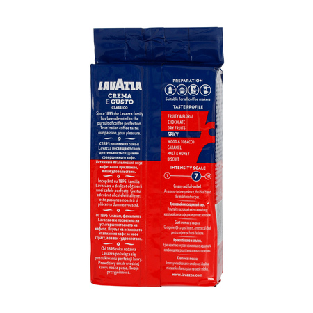 Lavazza - kawa mielona Crema e Gusto 250 g - obrazek 2