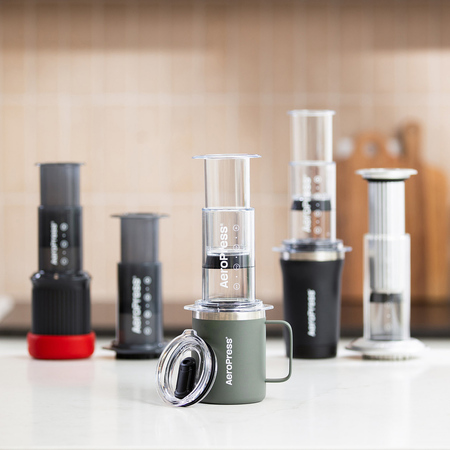AeroPress - Travel Coffee Mug - Kubek termiczny zielony - obrazek 6