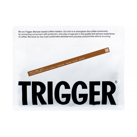 Trigger - kawa ziarnista Nutty Batch Filter 250 g