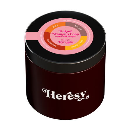Heresy - kawa ziarnista Rwanda Bukure Washed Filter 252 g