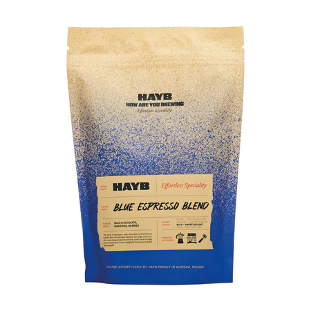 HAYB - kawa ziarnista Blue Espresso Blend Natural, Washed 250 g