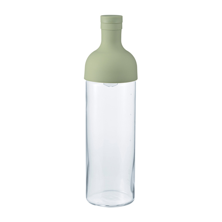 Hario butelka z filtrem Cold Brew Tea 750ml - zgaszona zieleń